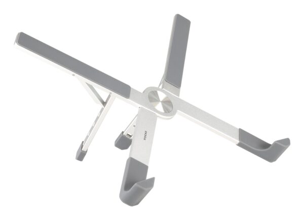 SOPORTE ELEVADOR ALUM. PLEGABLE PORTATILES, PLATA